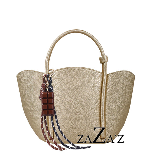 Handtasche TULIP gold
